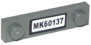 92593pb032 | Plate, Modified 1 x 4 with 2 Studs without Groove with | LEGOPART