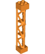 95347 | Support 2 x 2 x 10 Girder Triangular Vertical - Type 4 - 3 Posts, 3 Sections | LEGOPART