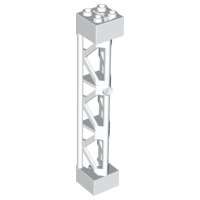 95347 | Support 2 x 2 x 10 Girder Triangular Vertical - Type 4 - 3 Posts, 3 Sections | LEGOPART