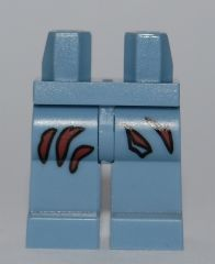 970c00pb0101 | Hips and Legs with Torn Pattern | LEGOPART