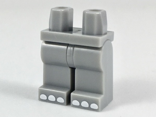 970c00pb0804 | Hips and Legs with White Toes Pattern | LEGOPART