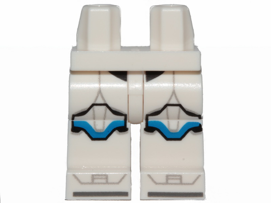 970c00pb1115 | Hips and Legs with SW Clone Trooper Armor and Blue Markings Pattern | LEGOPART