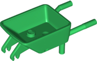 98288 | Minifigure, Utensil Wheelbarrow Frame | LEGOPART