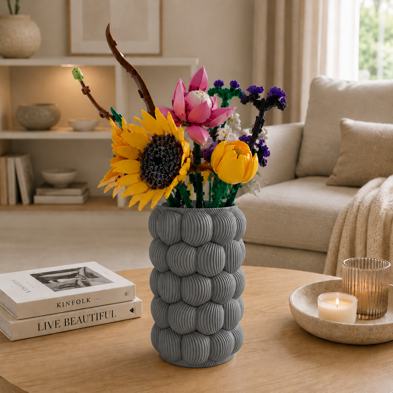 Vaas voor LEGO® Bloemen 2