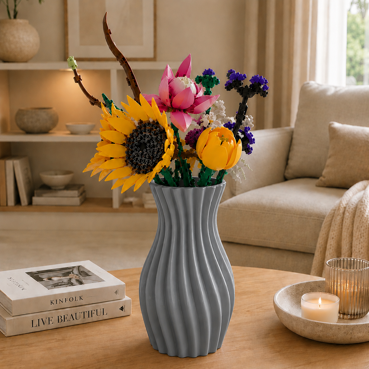 Vaas voor LEGO® Bloemen 4
