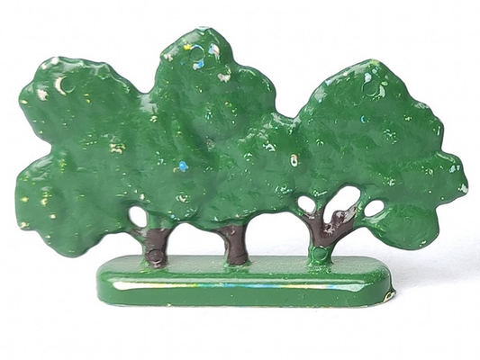 FTBushH | Plant, Tree Flat Bush Painted with Hollow Base | LEGOPART