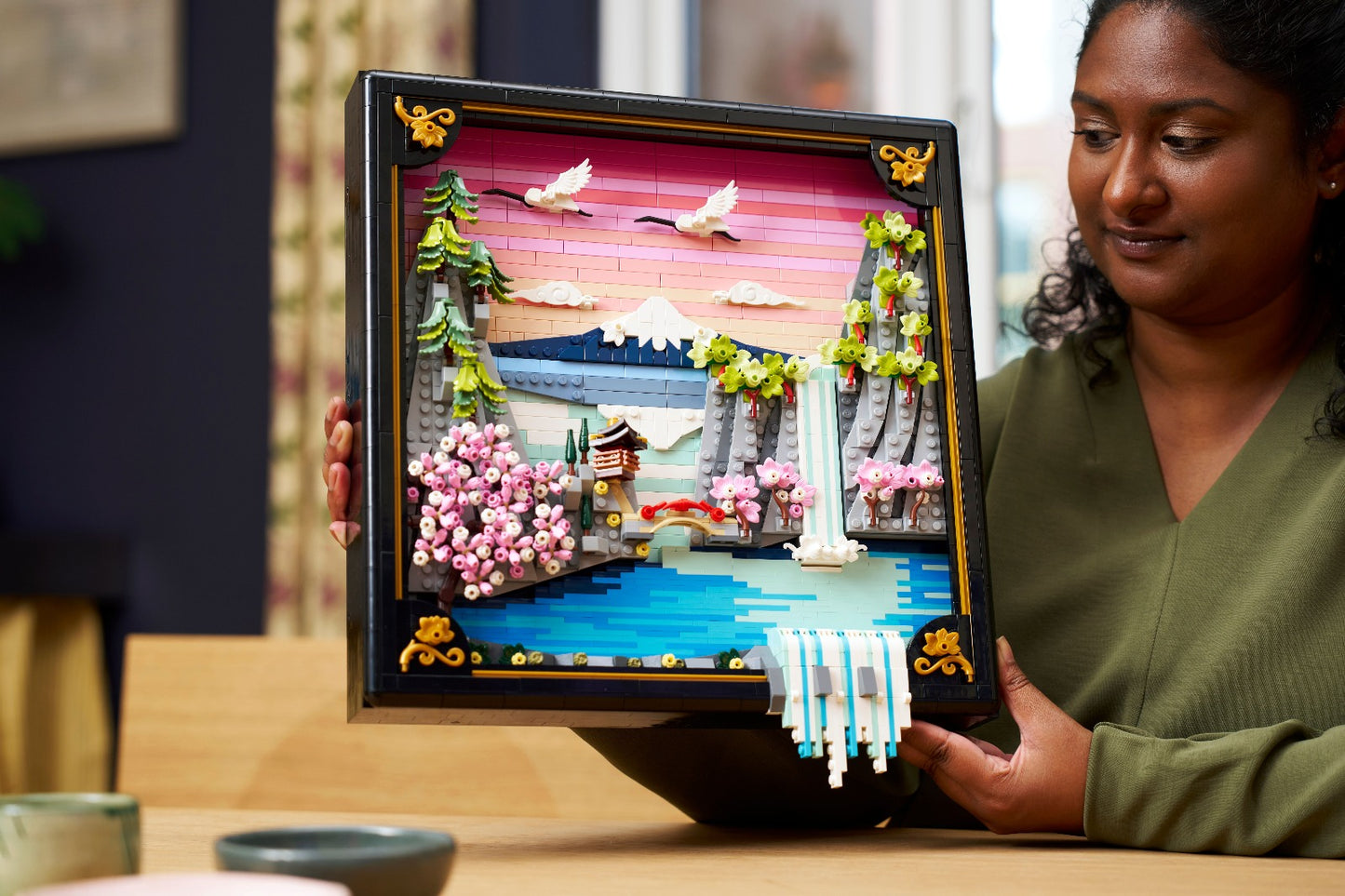 Japanese Cherry Blossom Landscape LEGO 31218