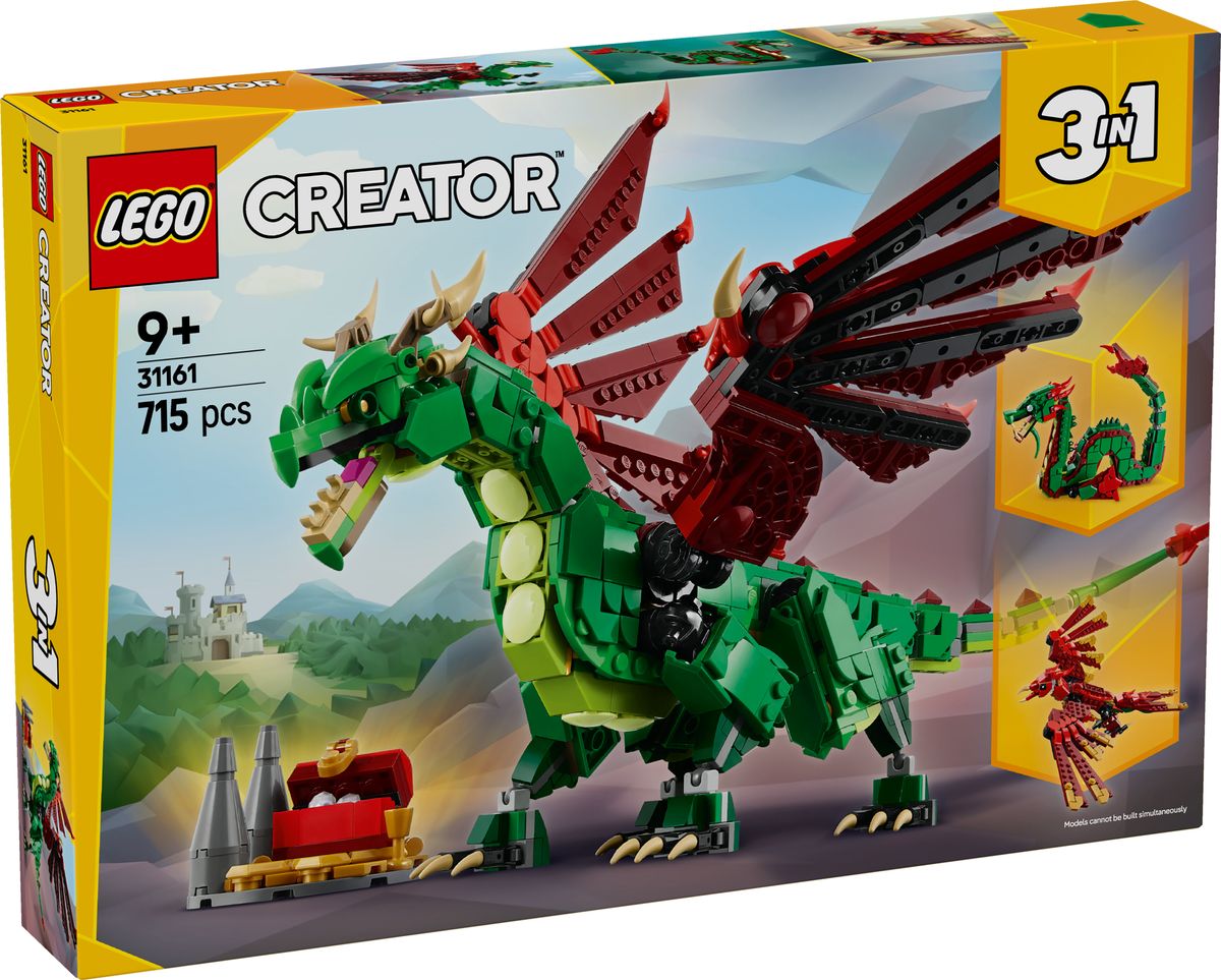 Medieval Dragon LEGO 31161