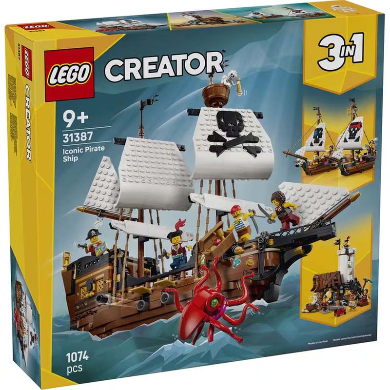 Iconic Pirate Ship LEGO 31387