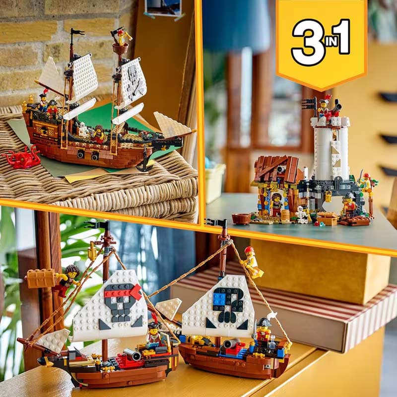 Iconic Pirate Ship LEGO 31387