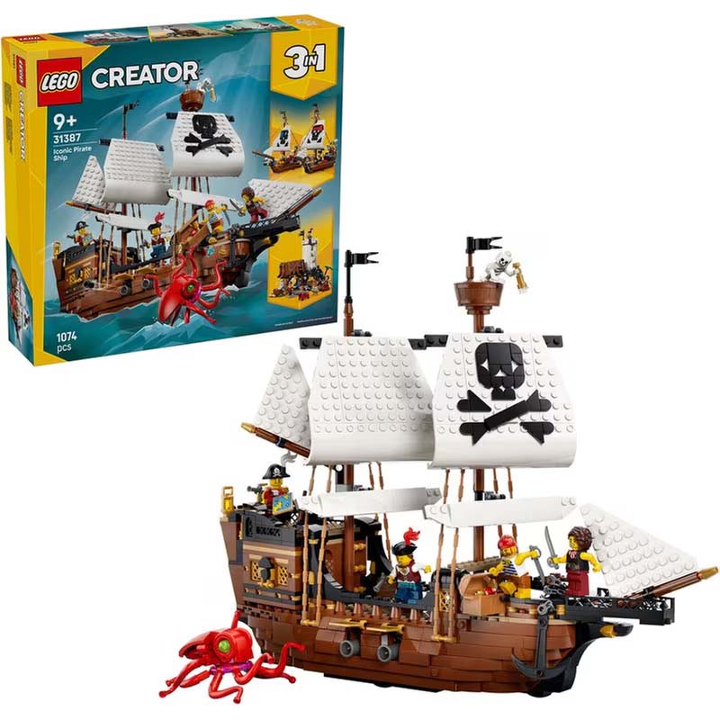 Iconic Pirate Ship LEGO 31387
