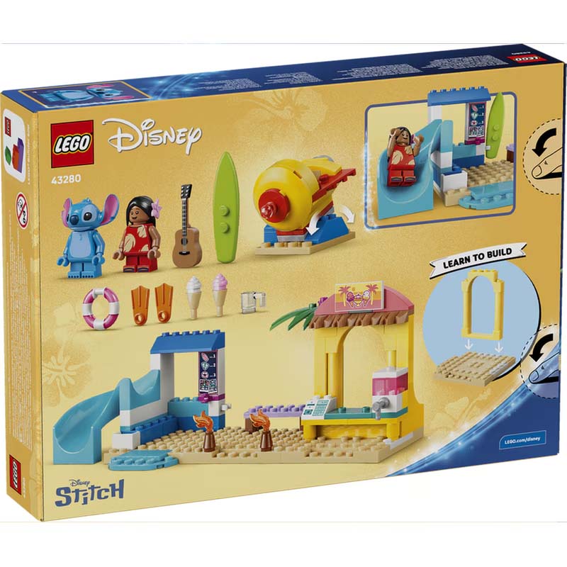 Beach Fun with Lilo & Stitch LEGO 43280