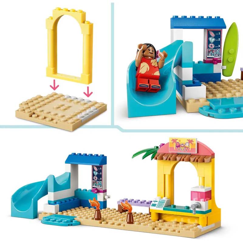 Beach Fun with Lilo & Stitch LEGO 43280