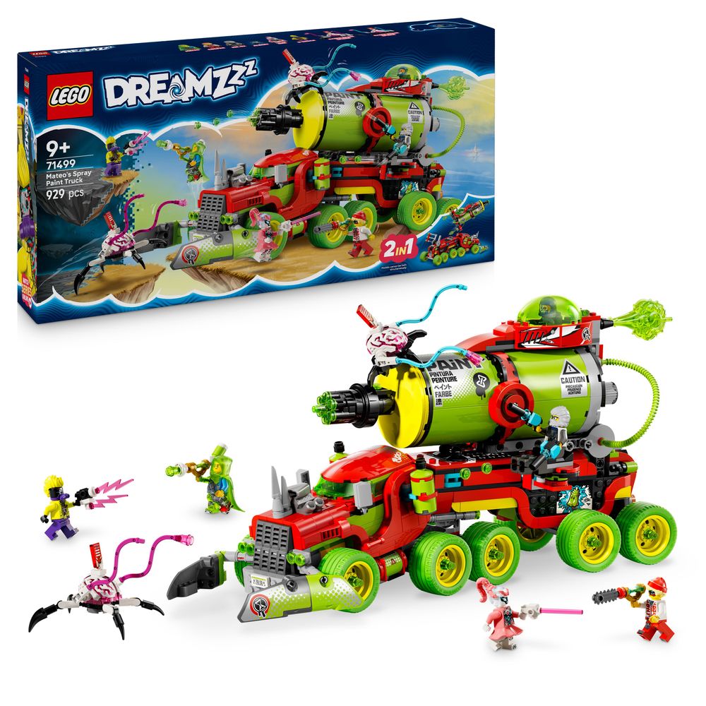 Mateo's Spray Paint Truck LEGO 71499