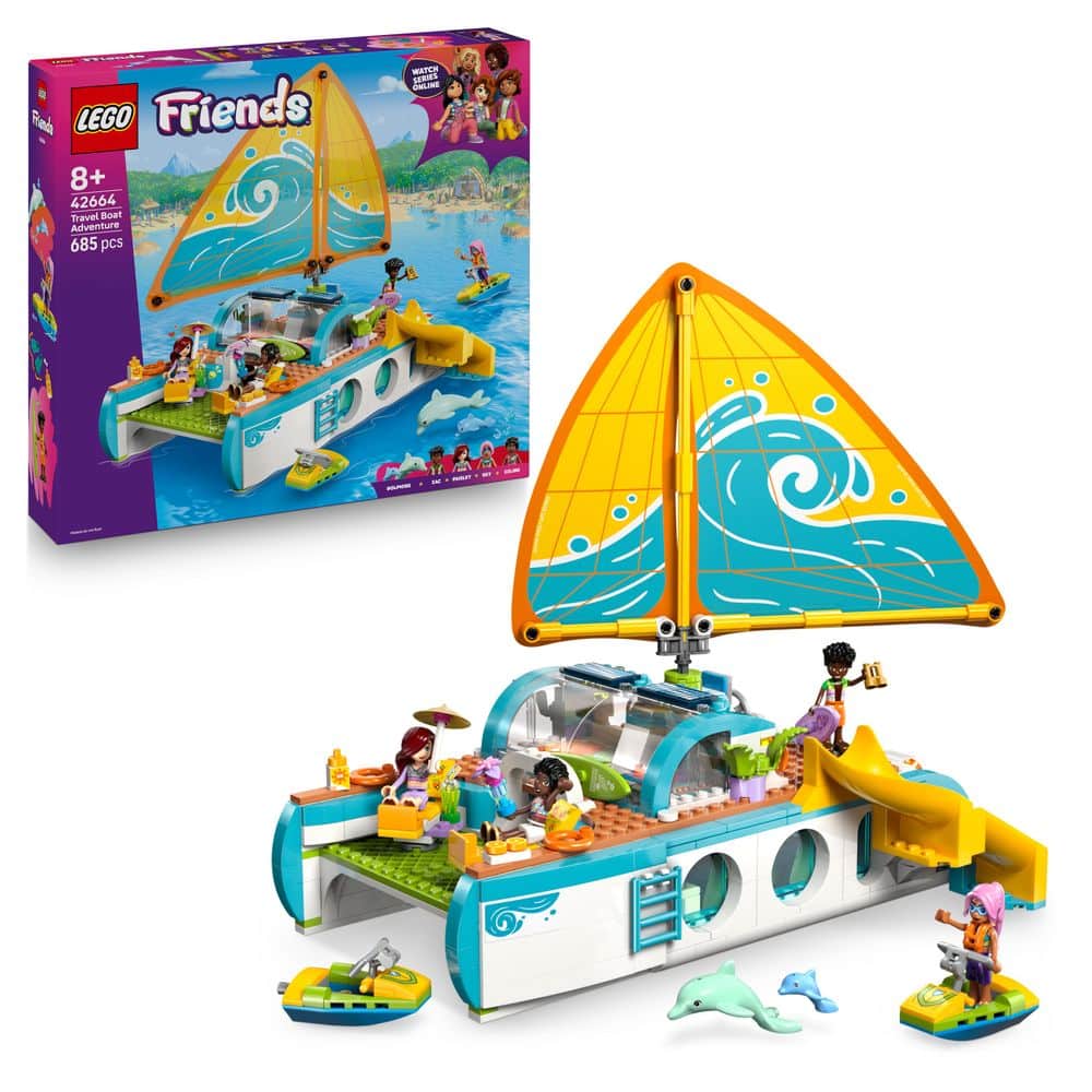 Travel Boat Adventure LEGO 42664