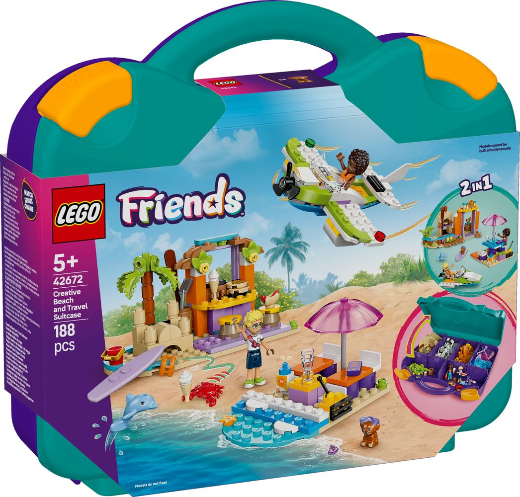 Creative Beach and Travel Suitcase LEGO 42672