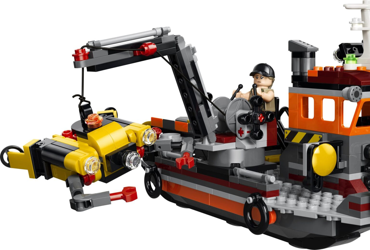 Mosasaurus Dinosaur Boat Attack LEGO 77983