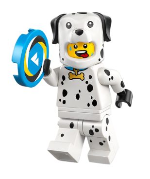 Dalmatian Costume Fan