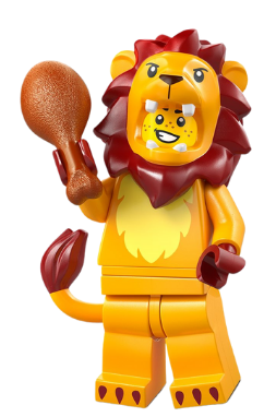 Lion Costume Fan