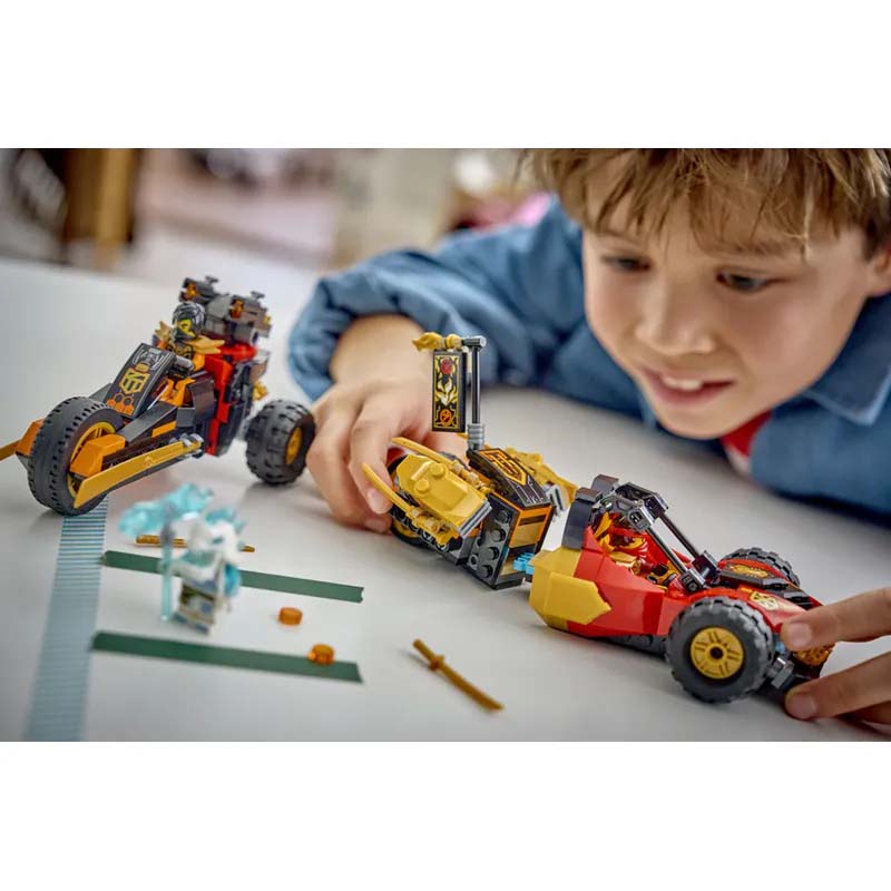 Kai and Cole's Combiner Vehicles LEGO 71864