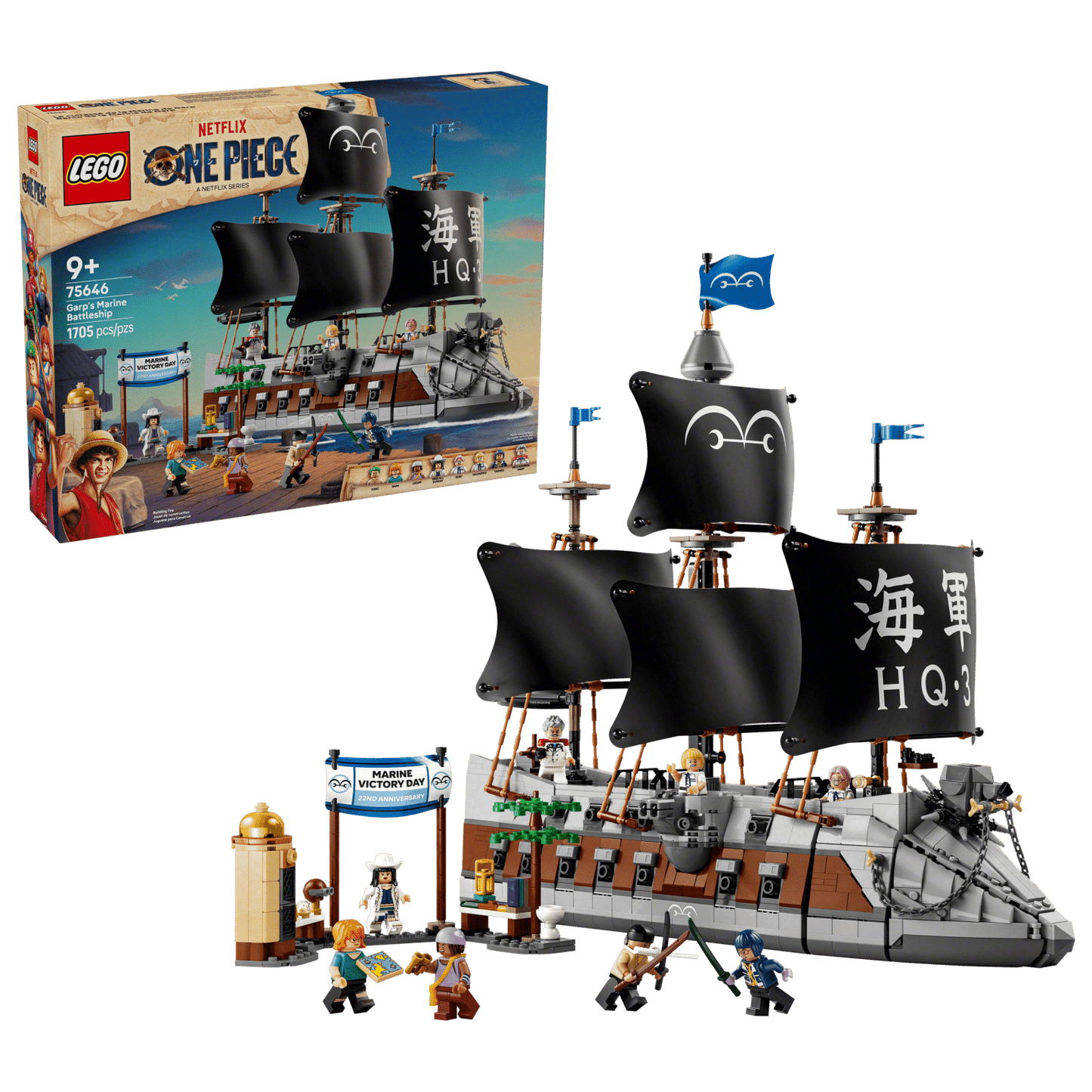 Garp's Marine Battleship  LEGO 75646