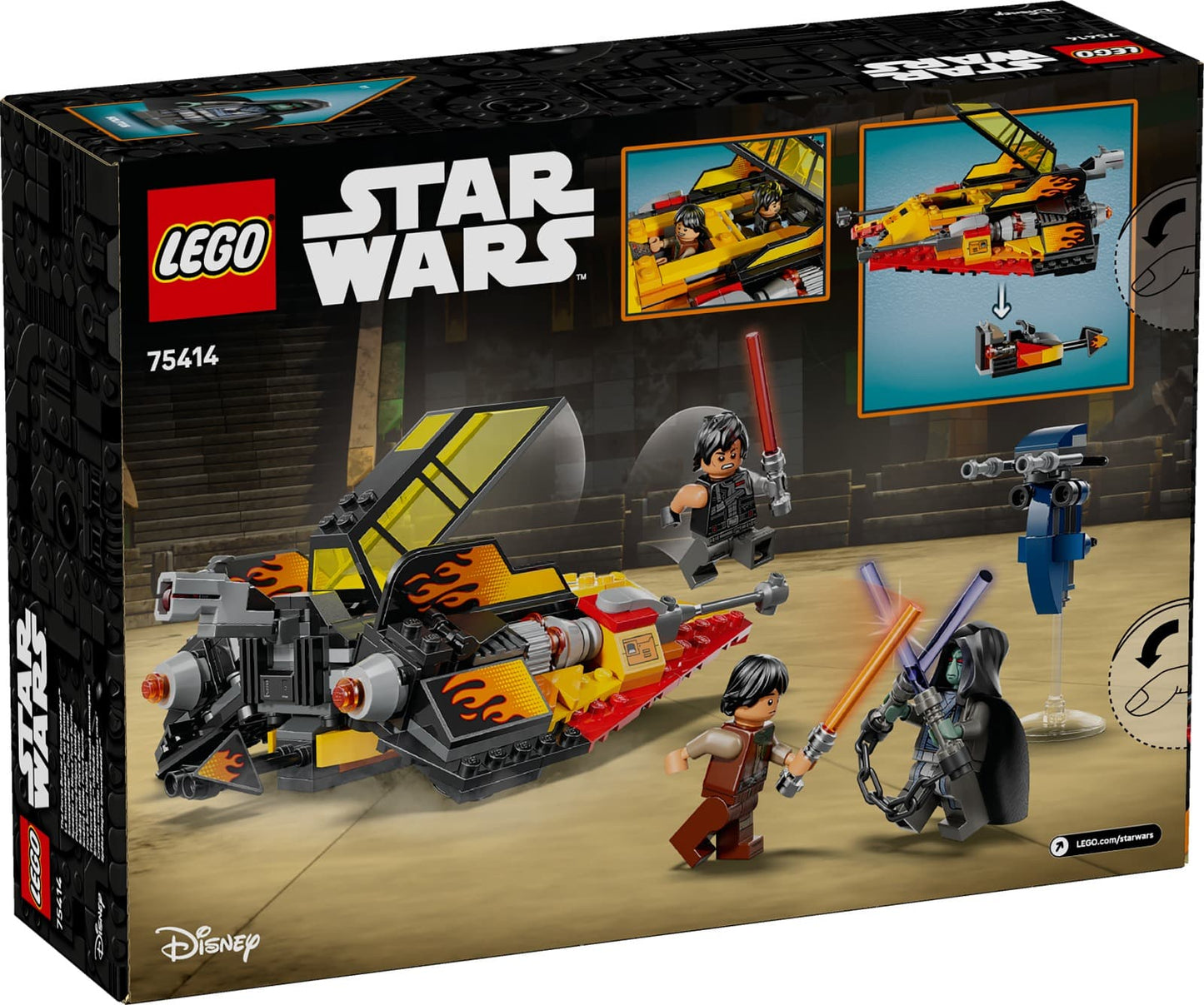 The Force Burner Snowspeeder LEGO 75414