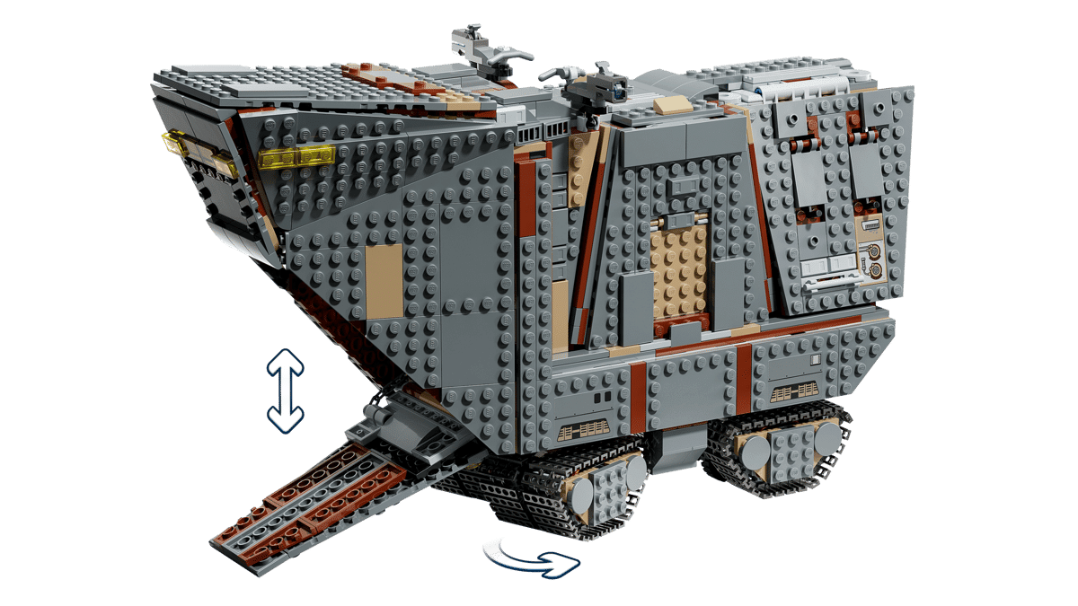 Offworld Sandcrawler and Mudhorn LEGO 75453