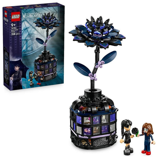 Black Dahlia Flower LEGO 76784