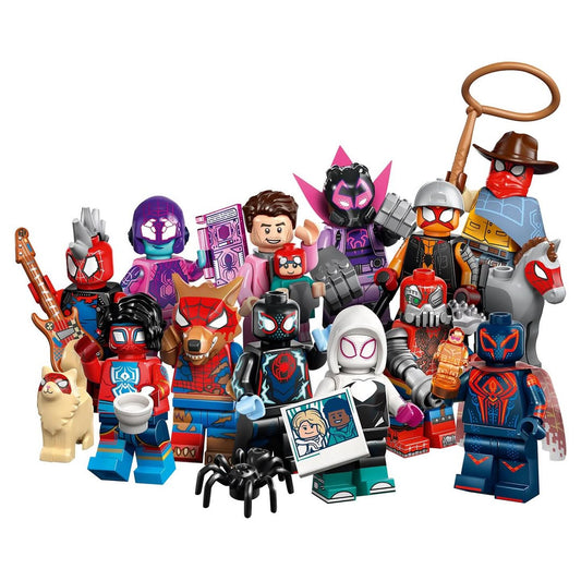 Minifigures series Spider-Verse complete serie van 12 LEGO 71051