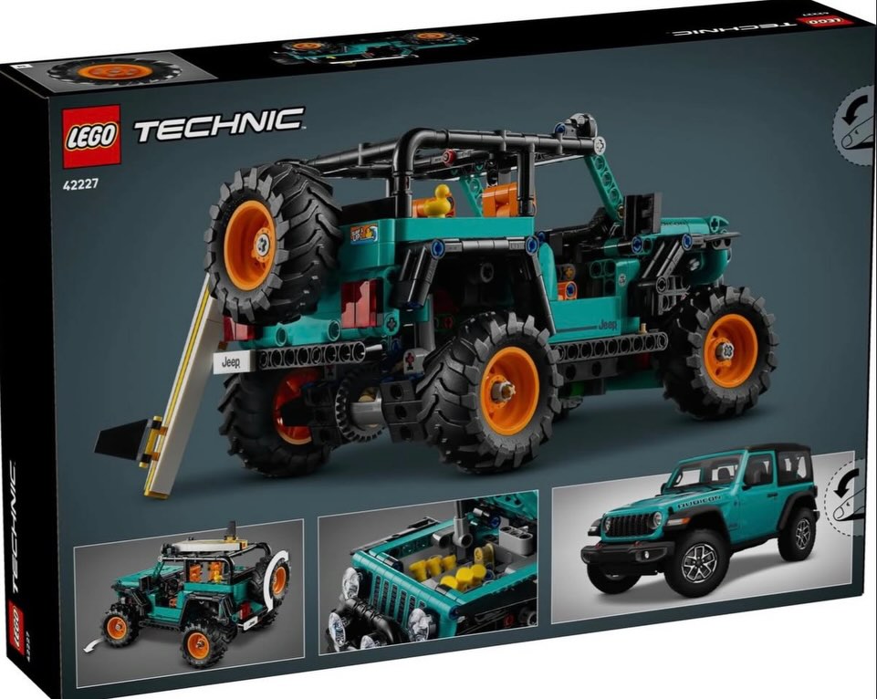 Jeep® Wrangler Rubicon SUV LEGO 42227