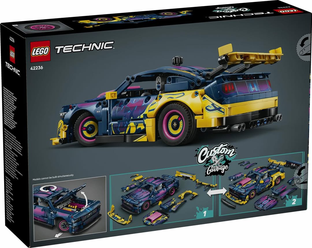 Custom Garage Ford Mustang GT LEGO 42236