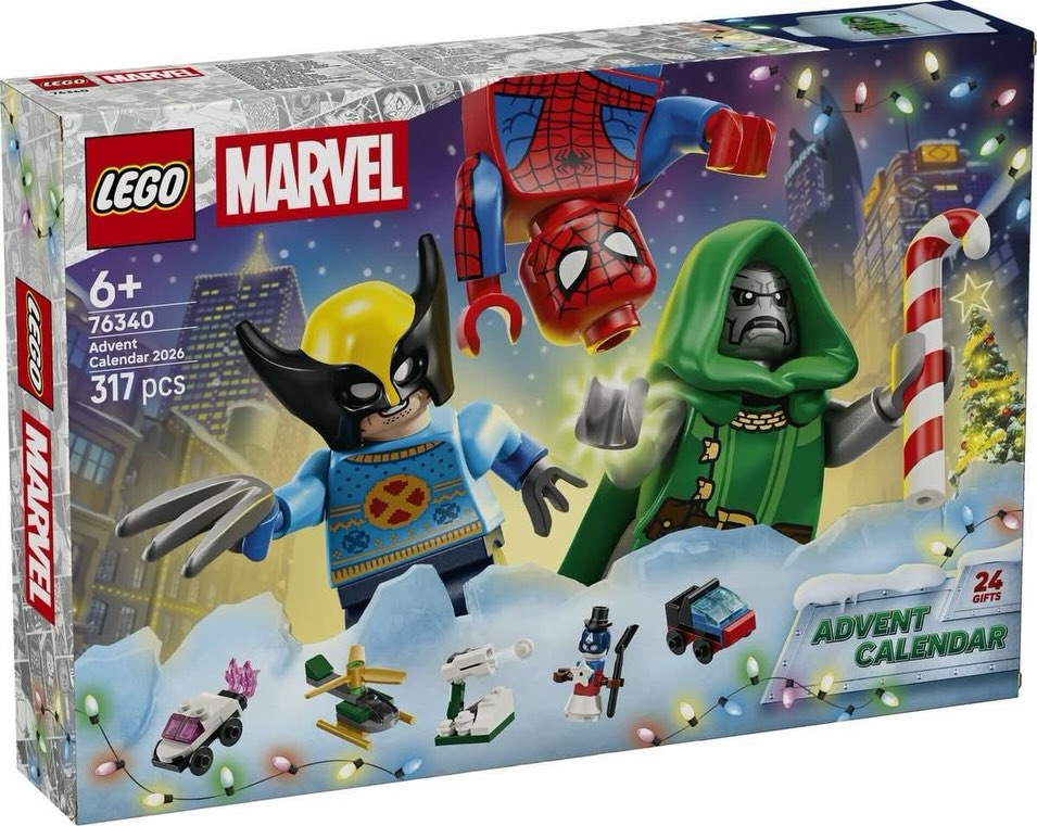 LEGO Marvel Advent Calendar 2026 LEGO 76340
