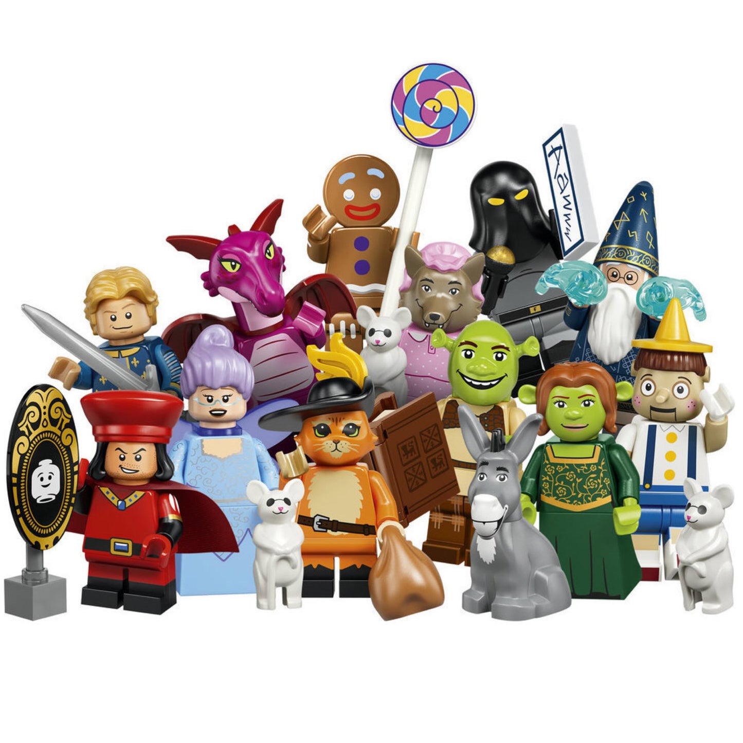 LEGO minifigures series: Shrek volledige doos van 36 LEGO 71053-3