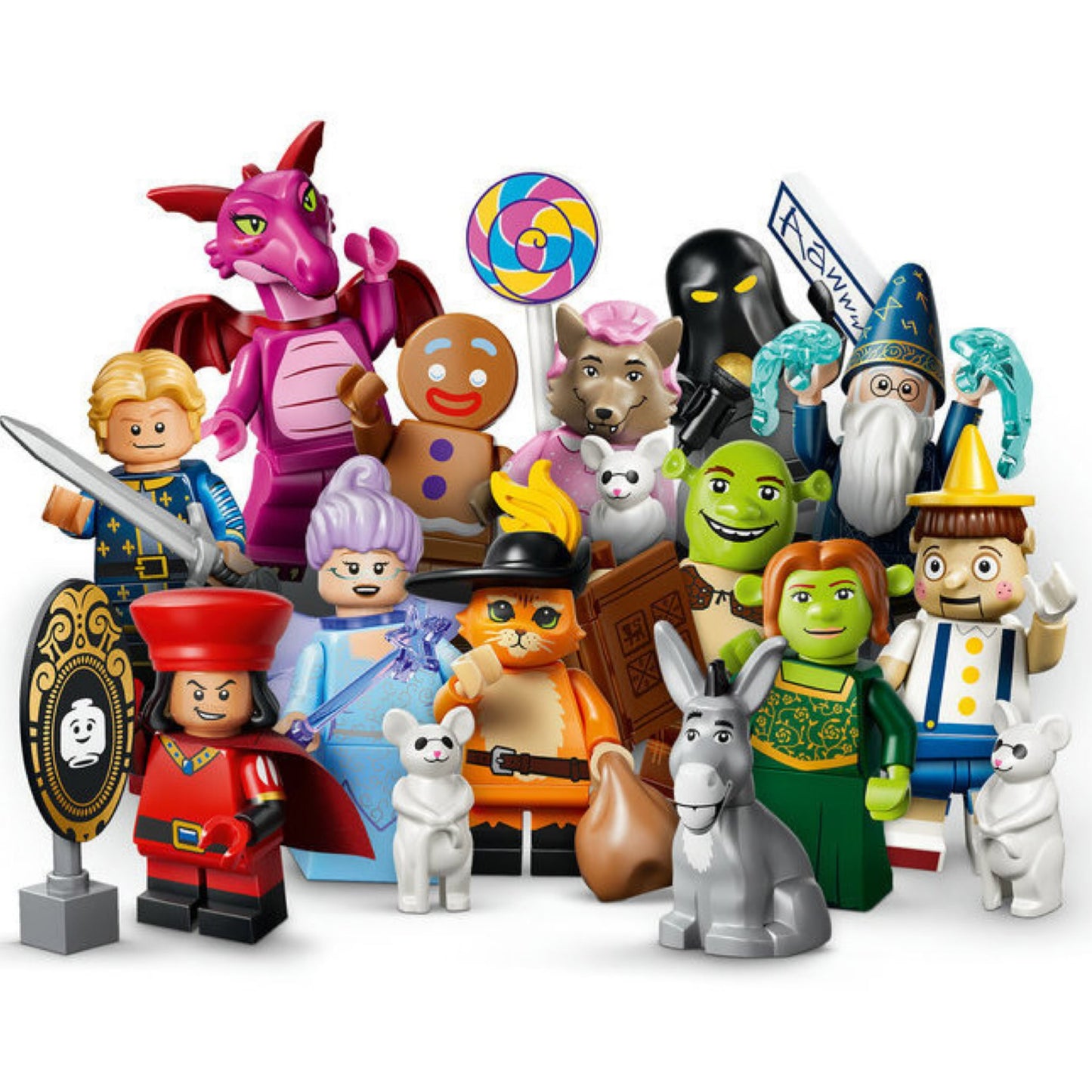 LEGO minifigures series: Shrek volledige doos van 36 LEGO 71053-3