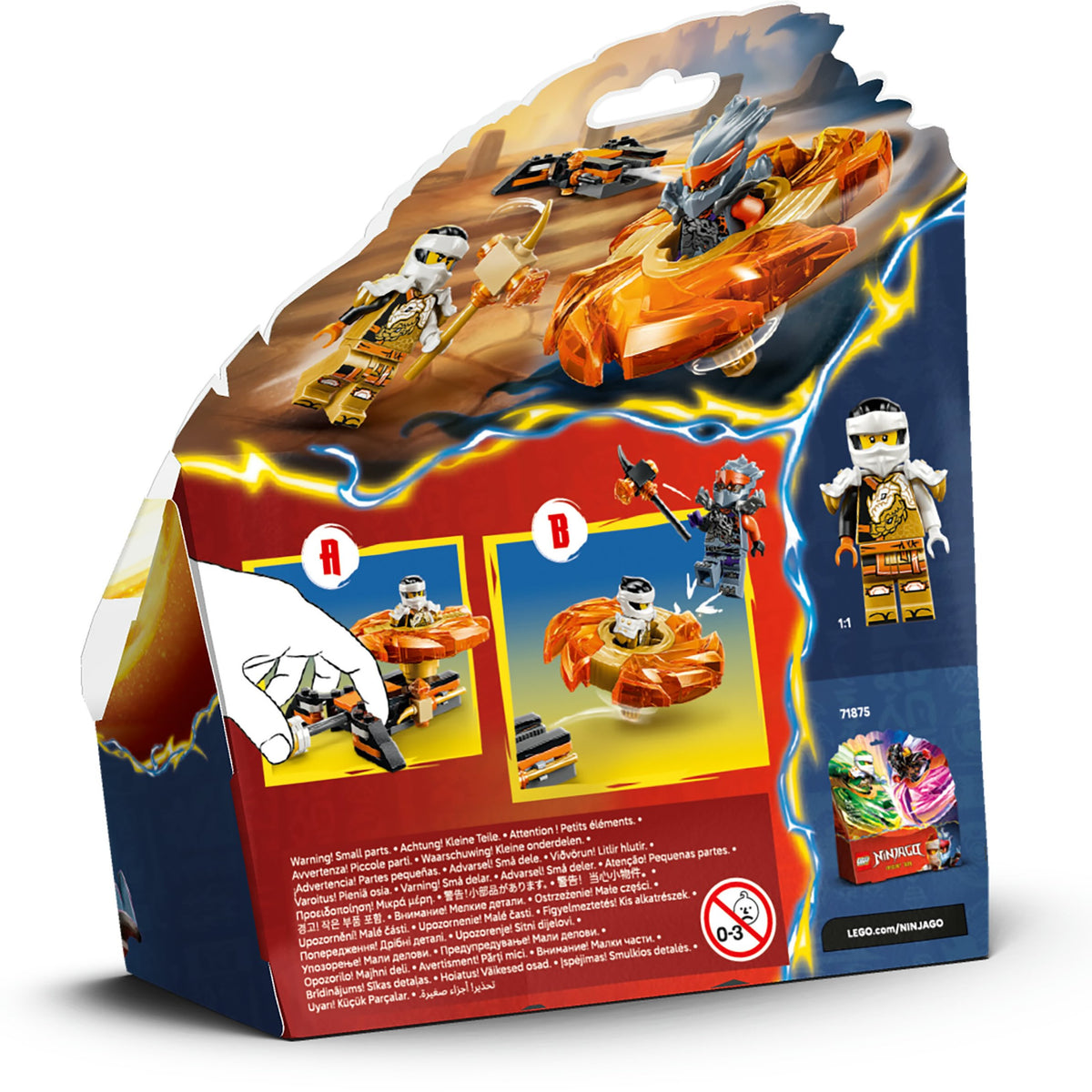 Cole vs. Evil Cole Spinner LEGO 71873