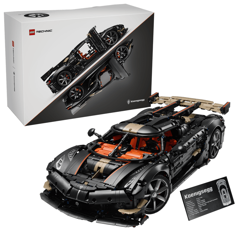 Koenigsegg Sadair's Spear Megacar LEGO 42232