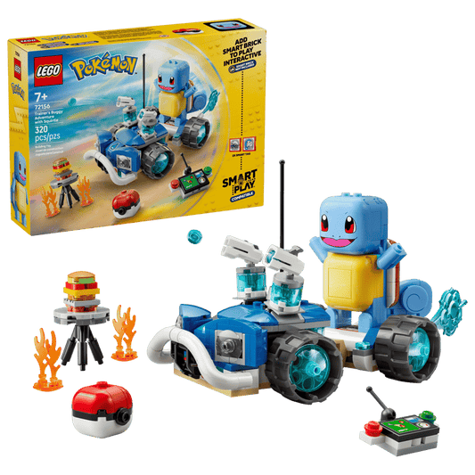 Trainer’s Buggy Adventure with Squirtle LEGO 72156 | Fyrebrick.be