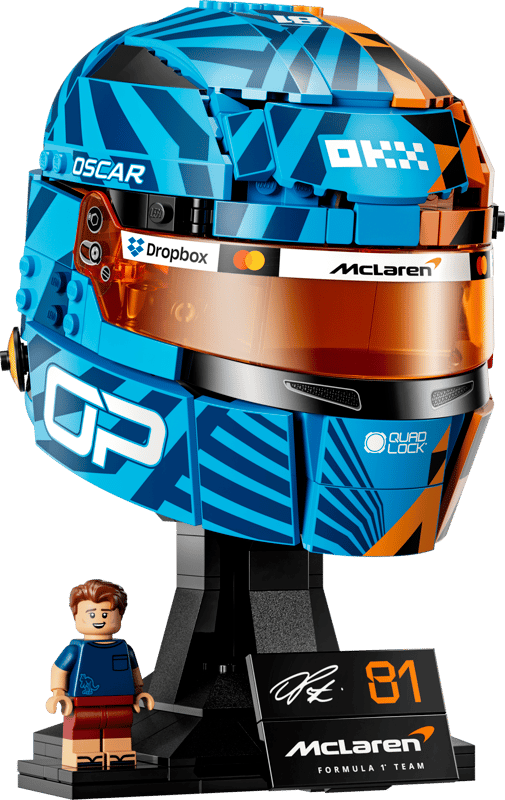 McLaren Mastercard F1® Team Oscar Piastri Helmet LEGO 43017