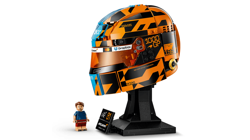 McLaren Mastercard F1® Team Oscar Piastri Helmet LEGO 43017