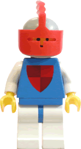 Knights Tournament Knight Blue LEGO cas079 | Fyrebrick.be