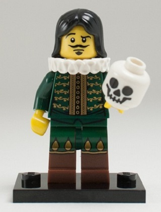 Thespian / Actor, Series 8 LEGO col08-14