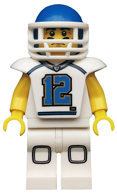 Football Player LEGO col117 | Fyrebrick.be