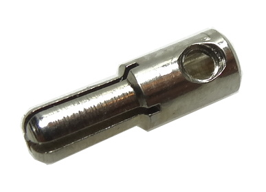 elecpin | Electric, Connector, Pin Cross-Cut Short Thick | LEGOPART