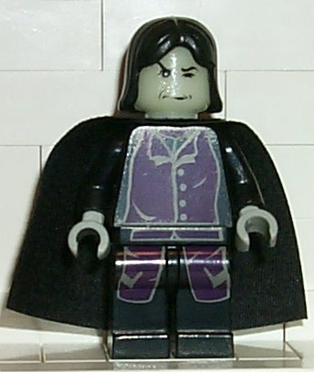 Professor Severus Snape - Glow in the Dark Head LEGO hp012