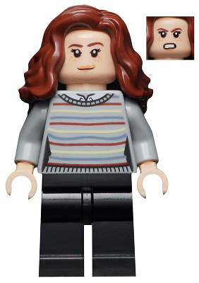 Hermione Granger - Striped Sweater, Black Legs LEGO hp234 | Fyrebrick.be