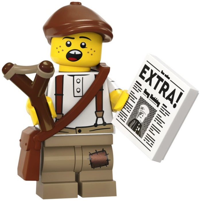 Newspaper Kid LEGO col24-12