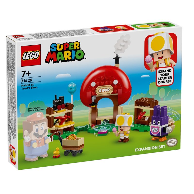 Nabbit bij Toads Shop LEGO 71429