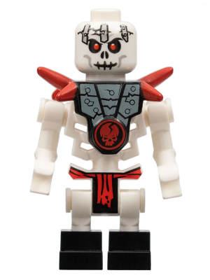 Frakjaw (Skulkin) - Horizontal Grip Hands, Armor LEGO njo0011 | Fyrebrick.be
