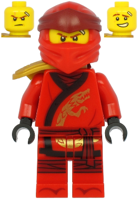 Kai - Legacy, Pearl Gold Armor Shoulder Pad LEGO njo0613
