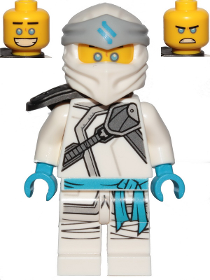 Zane - Secrets of the Forbidden Spinjitzu, Yellow Head LEGO njo0623